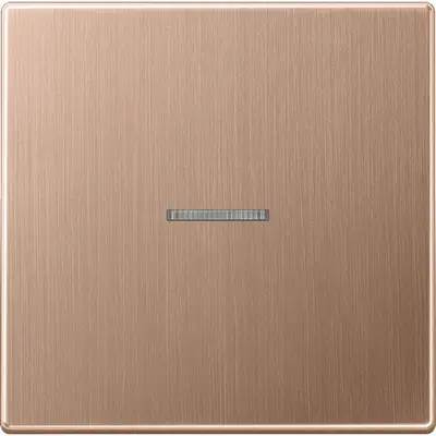 JUNG schakelwip met controlevenster LS990 geborsteld brons (BRG 2990 KO5)