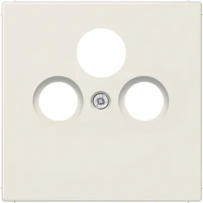 JUNG centraalplaat coax/sat LS990 creme (LS 990 SAT)