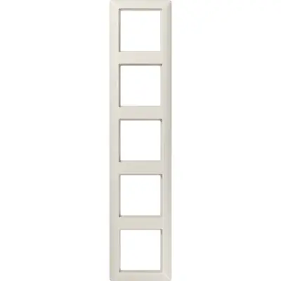 JUNG afdekraam 5-voudig AS500 creme (AS 585)