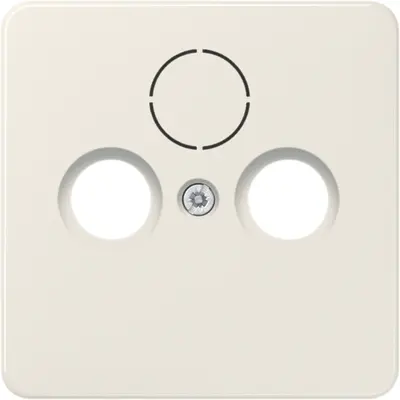 JUNG centraalplaat coax/sat CD500 creme (561 SAT)
