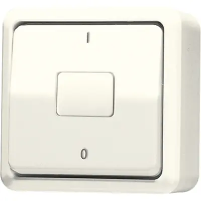 JUNG opbouw 2-polige schakelaar 10A AP600 creme (602 A)
