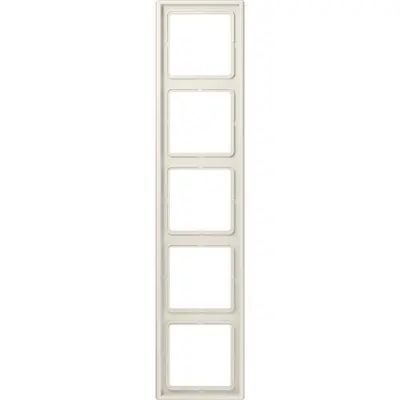 JUNG afdekraam 5-voudig LS990 creme (LS 985 W)