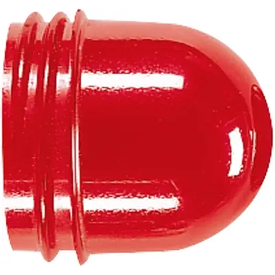 JUNG lens hoog voor lampen tot 54 mm rood (37 R)