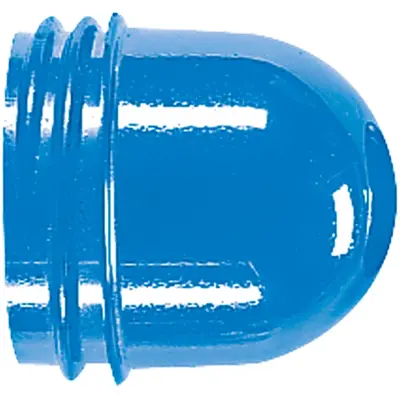 JUNG lens hoog voor lampen tot 54 mm blauw (37 BL)