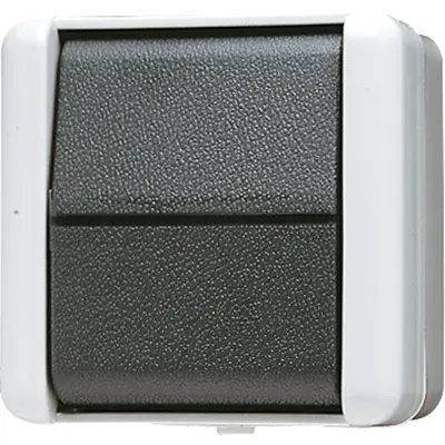 JUNG wisselschakelaar 10A met onderbak IP44 WG800 (806 W)