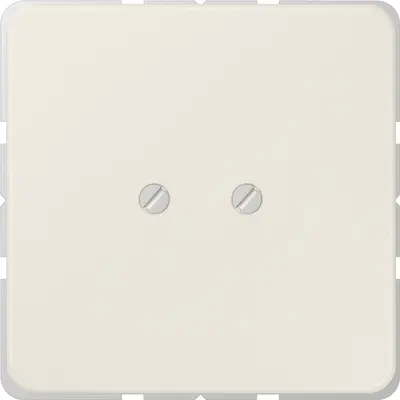 JUNG centraalplaat blinddeksel geschroefd incl. draagframe CD500 creme (561 NB)