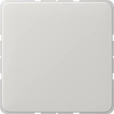 JUNG centraalplaat blinddeksel incl. draagframe CD500 lichtgrijs (CD 594-0 LG)