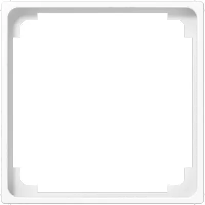 JUNG verloopplaat 50 x 50 mm A-range alpine wit (A 590 Z WW)