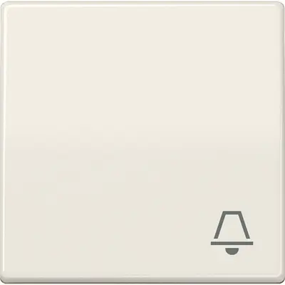 JUNG schakelwip met belsymbool AS500 creme (AS 591 K)
