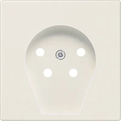 JUNG centraalplaat telefoon 4-polig LS990 creme (LS 961 TF)