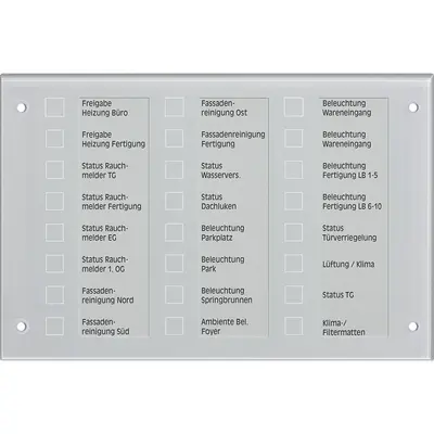 JUNG Meld-/bedieningstableau bussys (MBT 2424)