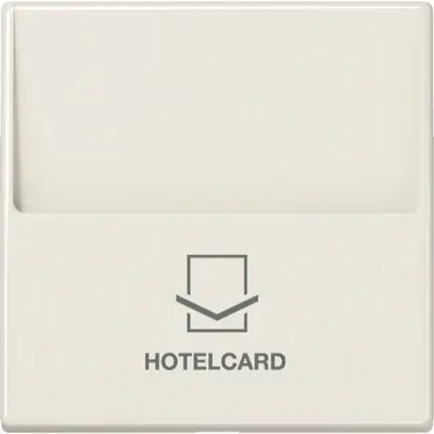 JUNG hotelkaartschakelaar A-range creme (A 590 CARD)