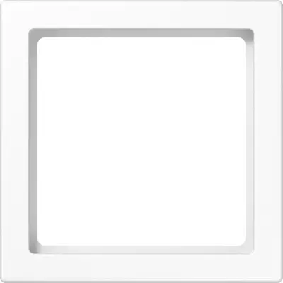 JUNG verloopplaat voor toepassing andere merken 55 x 55 mm LS990 alpine wit (LS 961 Z5 WW)