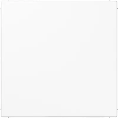 JUNG centraalplaat blinddeksel met draagring LS990 alpine wit (LS 961 B WW)