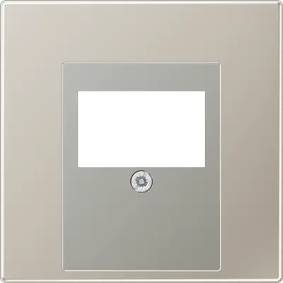 JUNG centraalplaat multimedia LS990 edelstaal (ES 2969 T)