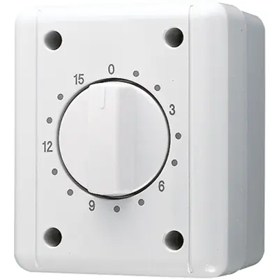 JUNG schakelklok 0-15 min opbouw IP44 WG800 (8015 W)
