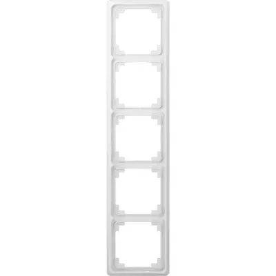 JUNG Afdekraam 5v Horizontaal en ve (CDP 585 WW)