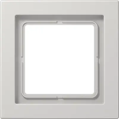 JUNG afdekraam 1-voudig LS DESIGN lichtgrijs (LSD 981 LG)