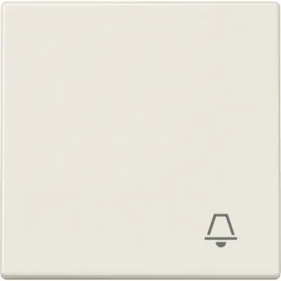 JUNG schakelwip met belsymbool LS990 creme (LS 990 K)