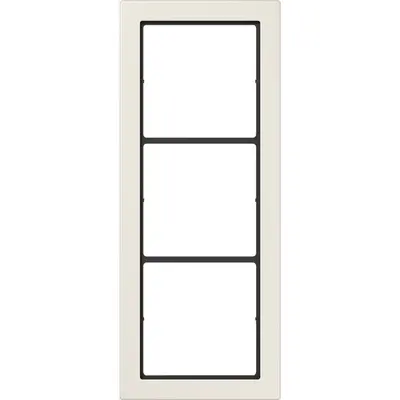 JUNG Afdekraam 3v Horizontaal en ve (FD 983 W)