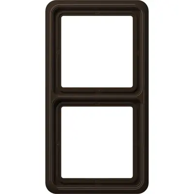 JUNG afdekraam 2-voudig CD500 bruin (CD 582 BR)