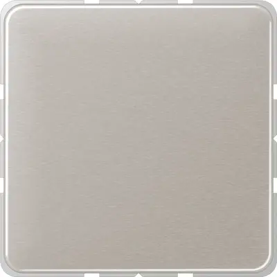 JUNG centraalplaat blinddeksel incl. draagframe CD500 platina (CD 594-0 PT)