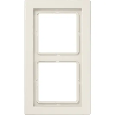JUNG afdekraam 2-voudig LS DESIGN creme (LSD 982 W)