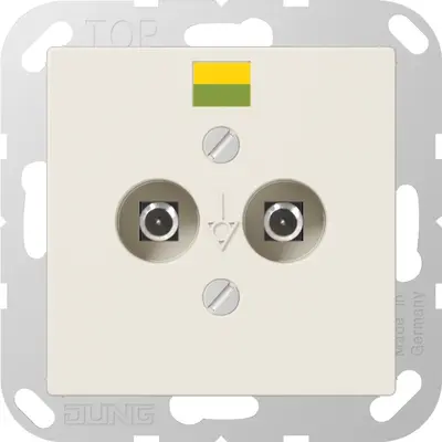 JUNG Pot. vereff. contactdoos Inbou (A 565-2 N)