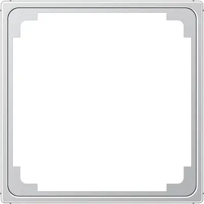 JUNG verloopplaat 50 x 50 mm A-range aluminium (A 590 Z AL)