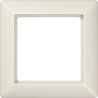 JUNG afdekraam 1-voudig AS500 thermoplast creme (AS 581 BF)