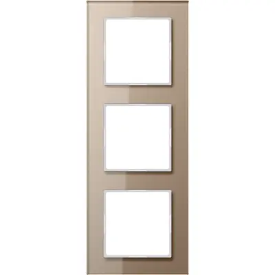 JUNG afdekraam 3-voudig A Creation champagne glas (AC 583 GL CH)