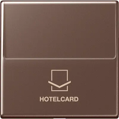 JUNG hotelkaartschakelaar A-range mokka (A 590 CARD MO)