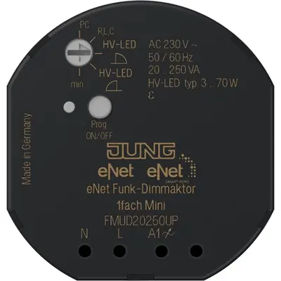 JUNG dimactor eNet 1-voudig mini radiografisch OP=OP (FM UD 20250 UP)