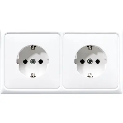 JUNG Wcd 2v Randaarde Inbouw (CD 522 BF WW)