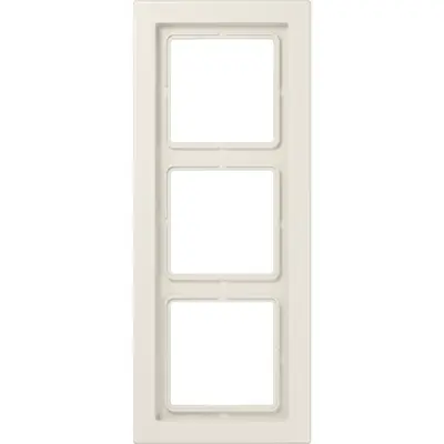 JUNG afdekraam 3-voudig LS DESIGN creme (LSD 983 W)