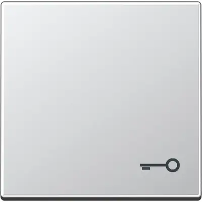 JUNG schakelwip met sleutelsymbool A-range aluminium (A 590 T AL)