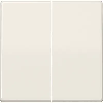 JUNG schakelwip 2-voudig AS500 thermoplast creme (AS 591-5 BF)