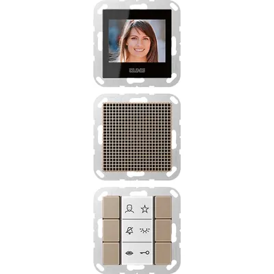 JUNG Videohuistelefoon Inbouw (SI VI A 622 CH)