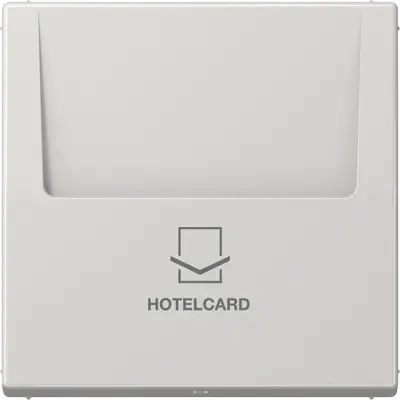 JUNG hotelkaartschakelaar LS990 lichtgrijs (LS 590 CARD LG)
