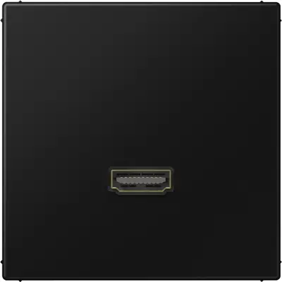 JUNG Centraalplaat Zwart (MA LS 1112 SW)