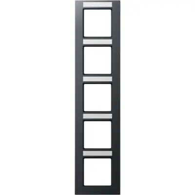 JUNG Afdekraam 5v Verticaal Antraci (AC 585 BFNA ANM)