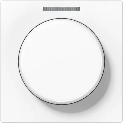 JUNG afdekking met lens voor KNX draaisensor A range alpine wit (A 1540 BF KO5 WW)
