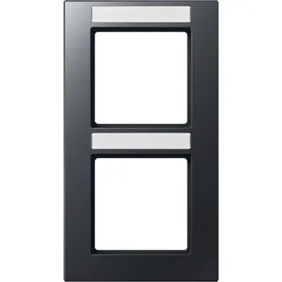 JUNG Afdekraam 2v Verticaal Antraci (AC 582 BFNA ANM)