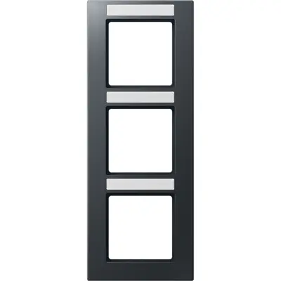 JUNG Afdekraam 3v Verticaal Antraci (AC 583 BFNA ANM)