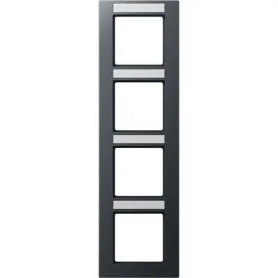 JUNG Afdekraam 4v Verticaal Antraci (AC 584 BFNA ANM)