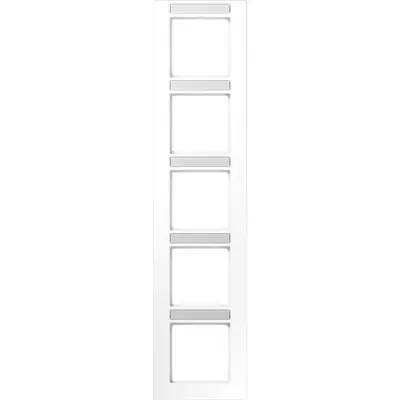 JUNG Afdekraam 5v Verticaal Wit Wan (AC 585 BFNA WW)