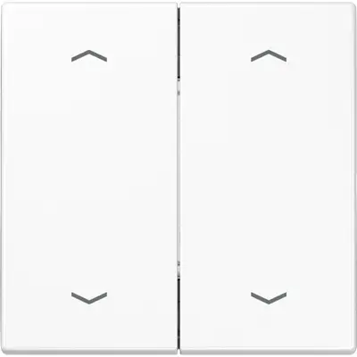 JUNG EnOcean draadloze wandzender 4-kanaals met pijlsymbolen LS990 alpine wit (ENO LS 995 MP WW)