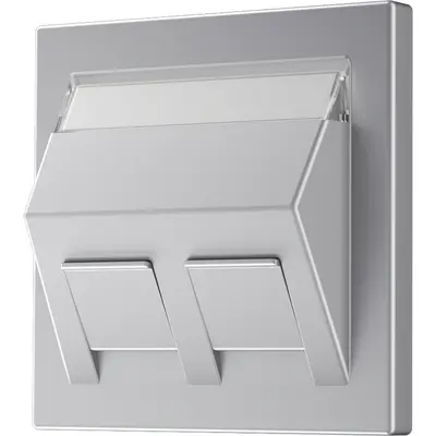 JUNG Centraalplaat Aluminium (AL 569-30 BF PL-L)