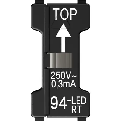 JUNG LED-lampje voor serieschakelaar 110-250V 0,3 mA rood (94-LED RT)