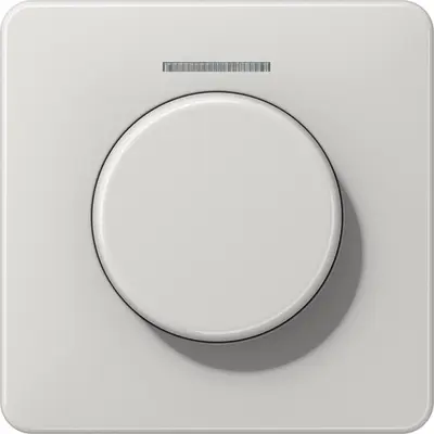 JUNG draaiknop met controlevenster voor KNX draaisensor CD500 lichtgrijs (CD 1540 KO5 LG)